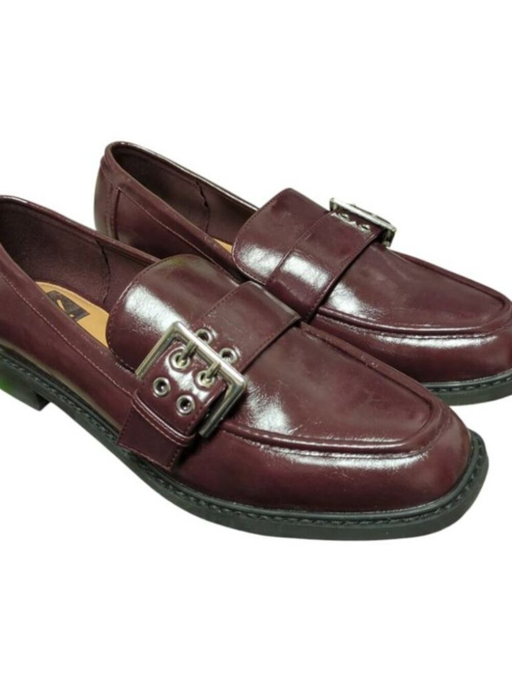 DV by Dolce Vita Fayte Women's Loafer, Burgundy Women Size 7 NIB